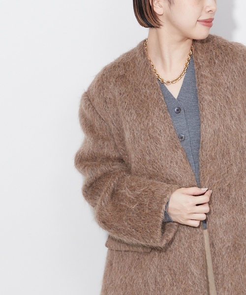 plage（プラージュ） 「R'IAM PLAGE」ノーカラージャケット 38