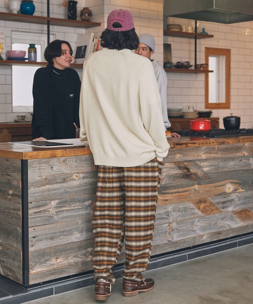 「THE CRAFT CREW PRODUCTS」 長袖ニット L ブラック メンズ_画像4