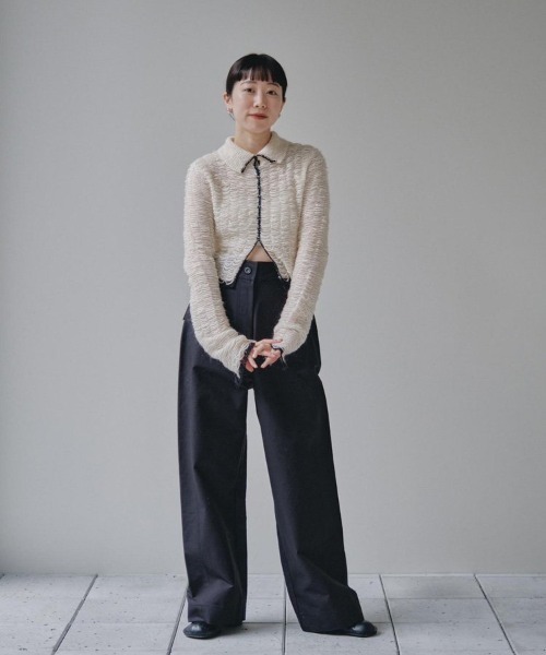 「TODAYFUL」 ニットカーディガン FREE アイボリー レディース_画像4