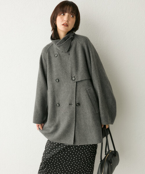 「RIVE DROITE」 コート FREE グレイッシュベージュ レディース_画像5