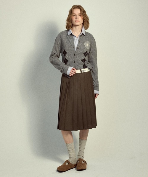 MARDI♠️ カーディガン ☆MARDI MERCREDI☆ RACCOON BLENDED VNECK CARDIGAN 3色 韓国発