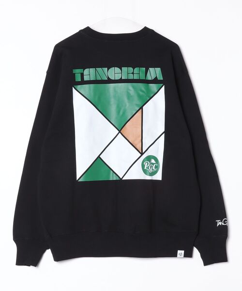 トレーナー スウェット TANGRAM×PGC CREW SWEAT メンズの画像