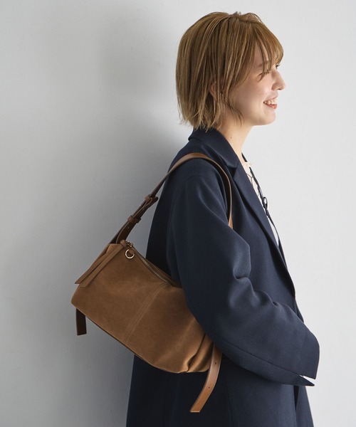 【美品】本皮ショルダーバッグ studio CLIP（スタディオクリップ） ショルダーバッグ バッグ 「CLIP