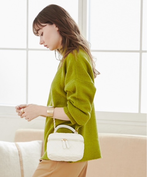 「ANGIE」 長袖ニット FREE ライトグレー レディース_画像6
