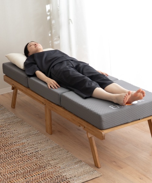 EMOOR（エムール） 家具 予約品 天然竹の折りたたみすのこベッド