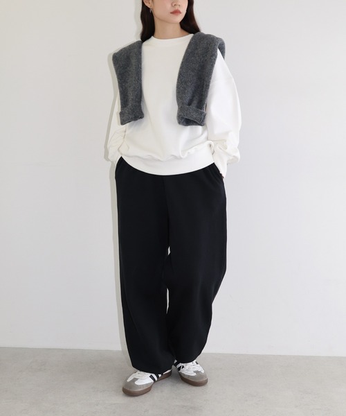 「ANME」 スウェットカットソー L ブラウン レディース_画像8