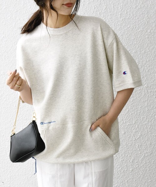 Champion（チャンピオン） tシャツ 「SHIPS any別注」Champion: ロゴ