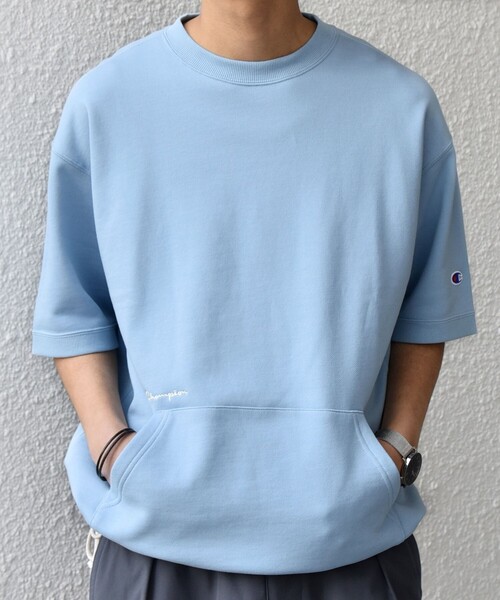 Champion（チャンピオン） tシャツ 「SHIPS any別注」Champion: ロゴ