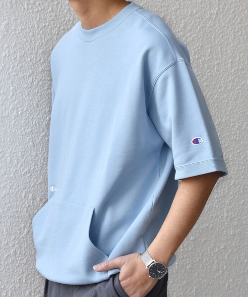 Champion（チャンピオン） tシャツ 「SHIPS any別注」Champion: ロゴ
