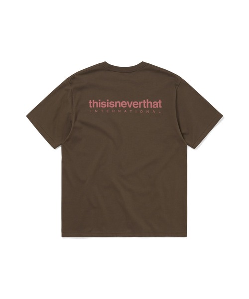 thisisneverthat（ディスイズネバーザット） tシャツ INTL. Logo Tee