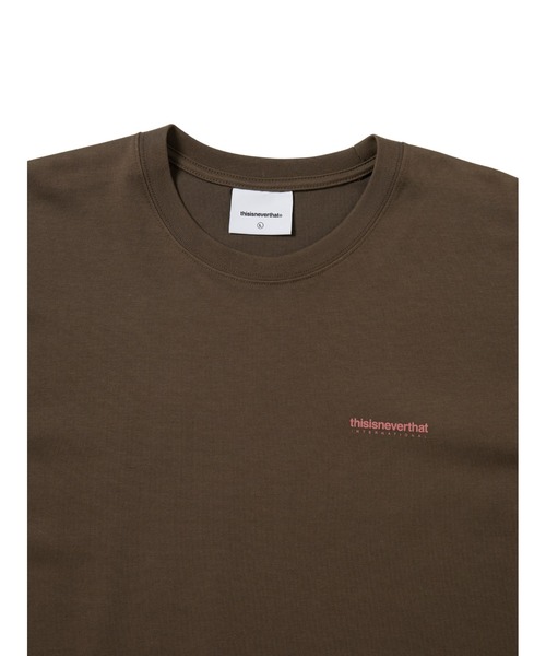 thisisneverthat（ディスイズネバーザット） tシャツ INTL. Logo Tee