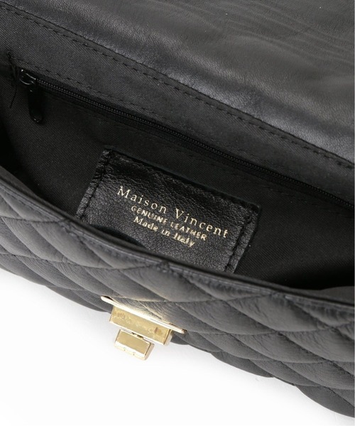 「maison-vincent」 ショルダーバッグ FREE ブラック レディース