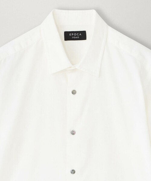 「EPOCA UOMO」 長袖シャツ 48 ホワイト メンズ_画像7