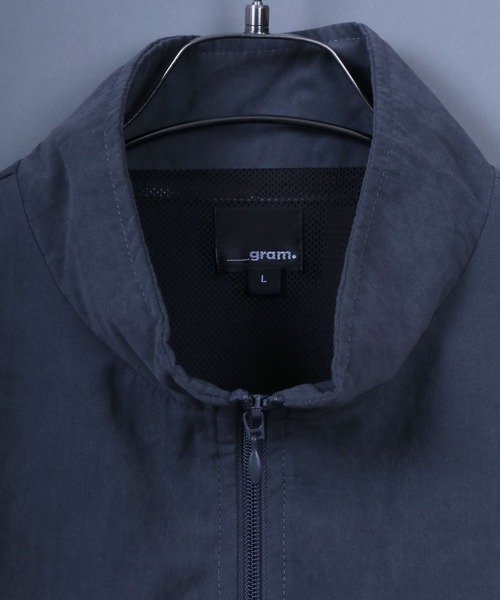 「ANPAS」 ブルゾン L チャコール メンズ_画像2