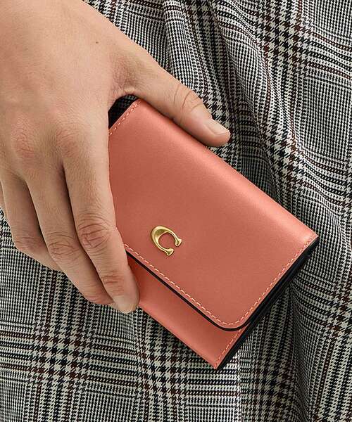 COACH（コーチ） 財布 エッセンシャル フラップ カード ケース（ミニ