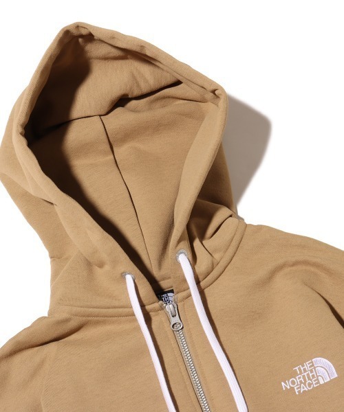 「THE NORTH FACE」 ジップアップパーカー S ベージュ メンズの画像