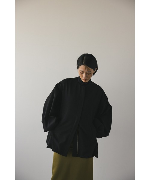 「STYLEMIXER」 ノーカラージャケット FREE ブラック レディースの画像