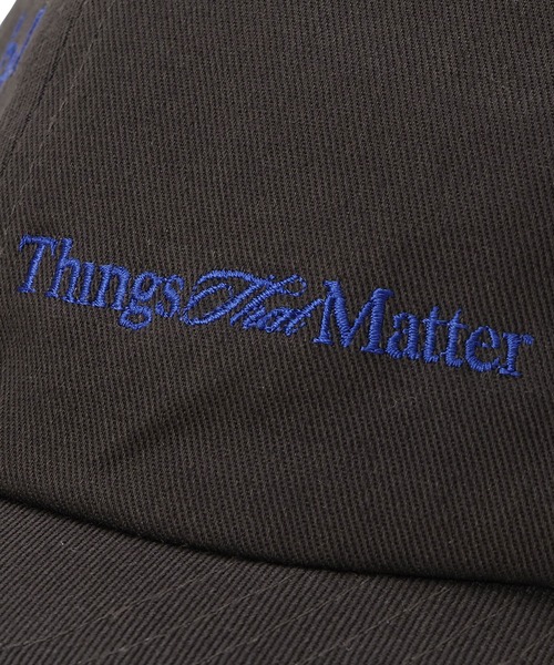 「THINGS THAT MATTER」 キャップ FREE ピンク レディース_画像3