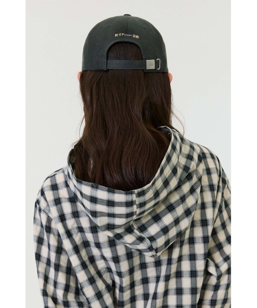 emis キャップ 帽子 WASHED FAUX LEATHER BALL CAP レディース メンズ