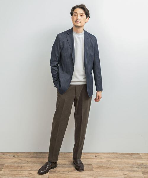 「URBAN RESEARCH DOORS」 テーラードジャケット 44 ネイビー メンズの画像