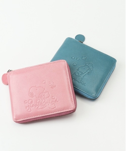 PEANUTS relaxed mind 二つ折り財布 BACKYARD FAMILY（バックヤードファミリー） 財布 PEANUTS relaxed