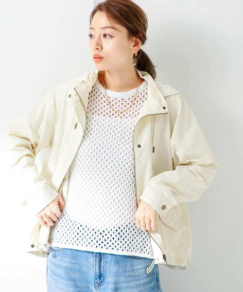 「URBAN RESEARCH Sonny Label」 マウンテンパーカー 40 ベージュ レディース_画像2
