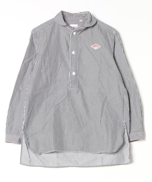 Danton（ダントン） 長袖シャツ 36 ブラック レディース : ZOZOTOWN