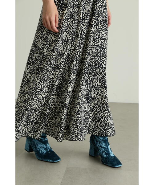 「JILL STUART」 7分袖ワンピース 4 ネイビー レディースの画像