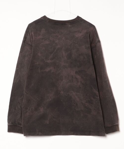 「CALEE」 長袖Tシャツ M ブラウン メンズ_画像2
