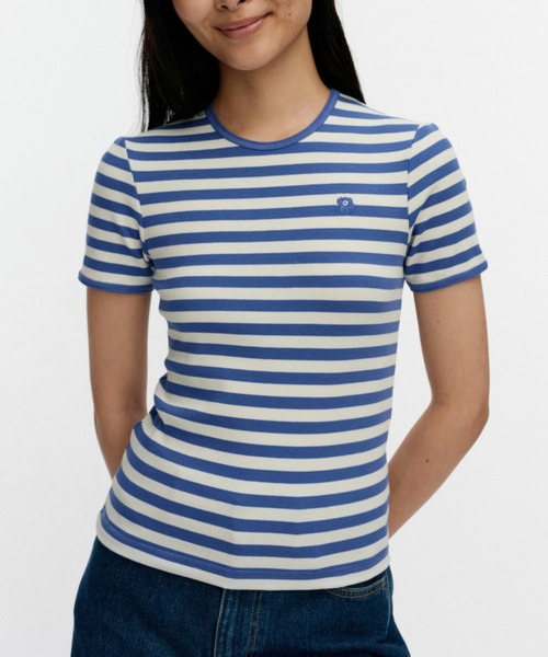 マリメッコ marimekko キオスキ kioski Tシャツ 新品未使用 marimekko（マリメッコ） tシャツ 「kioski」Jakso Kukka / T-shirt