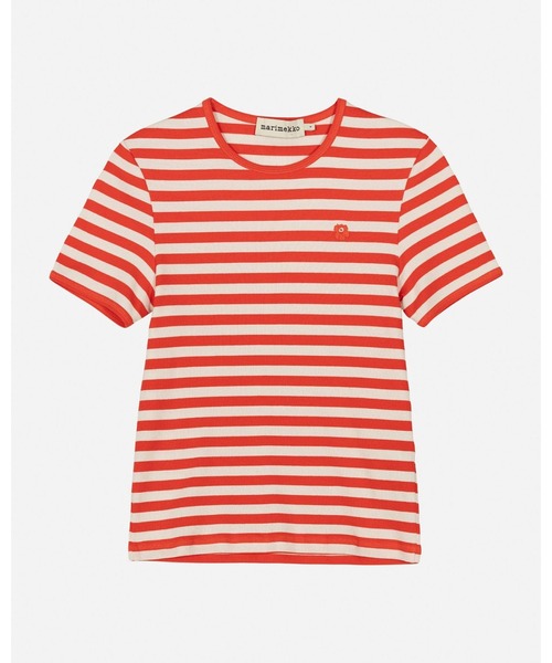 marimekko（マリメッコ） tシャツ 「kioski」 Kukkea Tasaraita Unikko