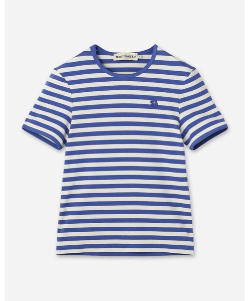 marimekko（マリメッコ） tシャツ 「kioski」 Kukkea Tasaraita Unikko