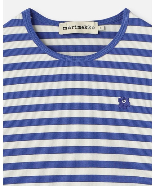 marimekko（マリメッコ） tシャツ 「kioski」 Kukkea Tasaraita Unikko
