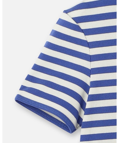 marimekko（マリメッコ） tシャツ 「kioski」 Kukkea Tasaraita Unikko