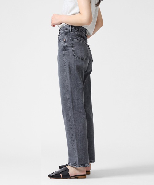 「RED CARD TOKYO」 デニムパンツ 23inch グレー レディース_画像9