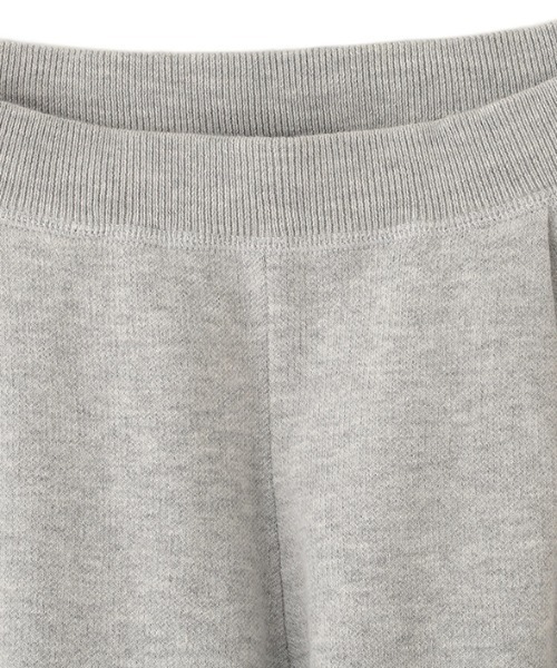 パンツ ダブルフェイスニットハーフパンツ レディース_19