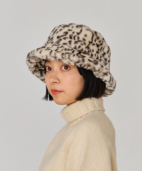 「OVERRIDE」 ハット 58cm ベージュ レディース_画像5