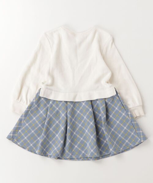 「KP」 「KIDS」ドッキングワンピース 100cm オフホワイト キッズ_画像2