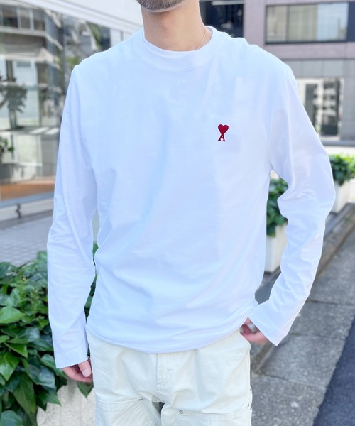 AMI Alexandre Mattiussi tシャツ 「AMI PARIS」アミ パリス Small