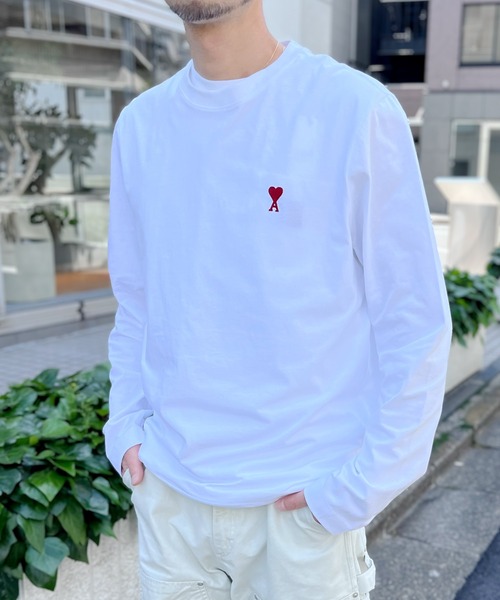 AMI Alexandre Mattiussi tシャツ 「AMI PARIS」アミ パリス Small
