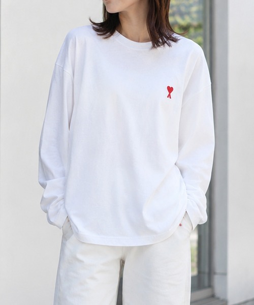 AMI Alexandre Mattiussi tシャツ 「AMI PARIS」アミ パリス Small
