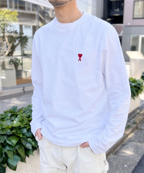 AMI Alexandre Mattiussi tシャツ 「AMI PARIS」アミ パリス Small