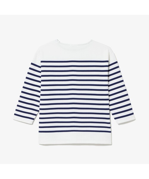 「LACOSTE」 長袖カットソー 40 ネイビー レディース_画像9