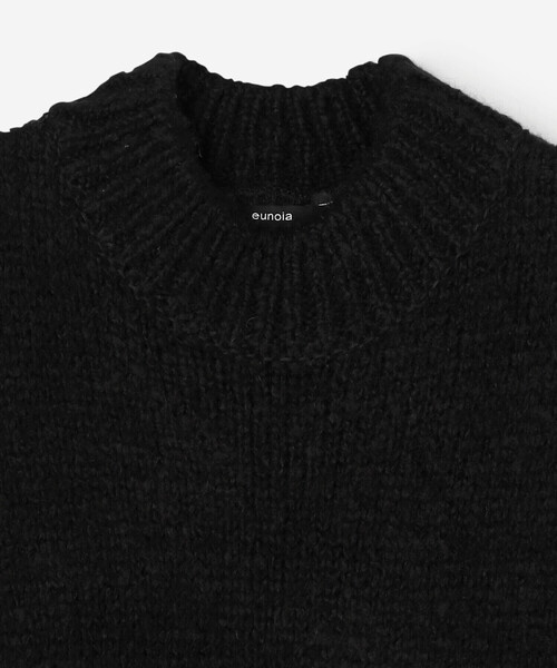 「Bshop」 「eunoia」ニットベスト F ブラック レディース_画像9
