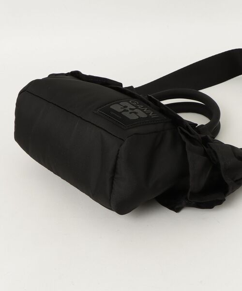 ショルダーバッグ バッグ GANNI / ガニー：「レディース」Mini Shopper Ruffle：A7187「ANN」 レディース メンズの画像