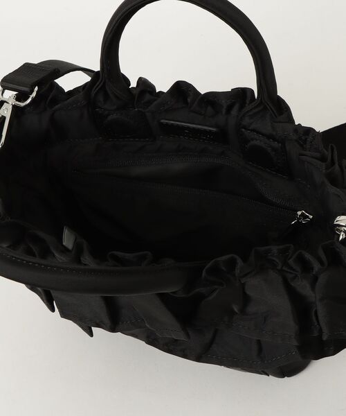 ショルダーバッグ バッグ GANNI / ガニー：「レディース」Mini Shopper Ruffle：A7187「ANN」 レディース メンズの画像