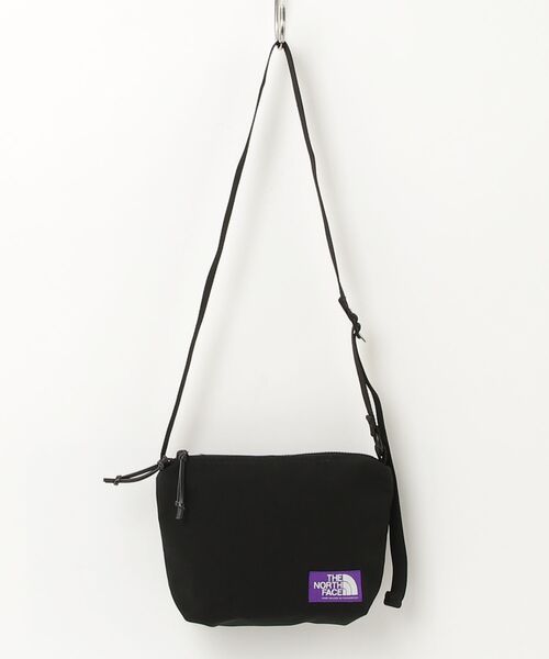 THE NORTH FACE PURPLE LABEL ブラックショルダーバッグ THE NORTH FACE PURPLE LABEL 「THE LABEL」 ショルダーバッグ FREE