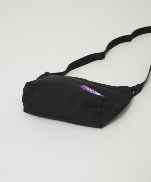 THE NORTH FACE PURPLE LABEL ブラックショルダーバッグ THE NORTH FACE PURPLE LABEL 「THE LABEL」 ショルダーバッグ FREE