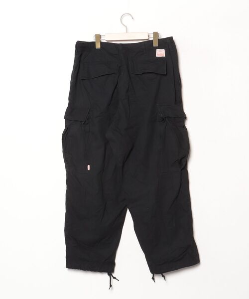 「HINSON」 カーゴパンツ MEDIUM ブラック メンズ_画像2