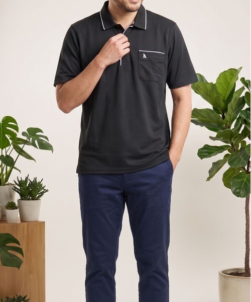 ポロシャツ 半袖 「吸汗速乾・清潔感抜群」鹿の子ドライポロシャツ 4色